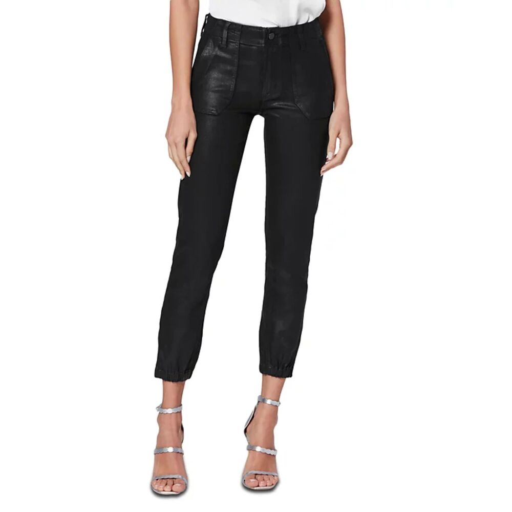 Paige Mayslie Jogger Coated Denim Pants Size 30